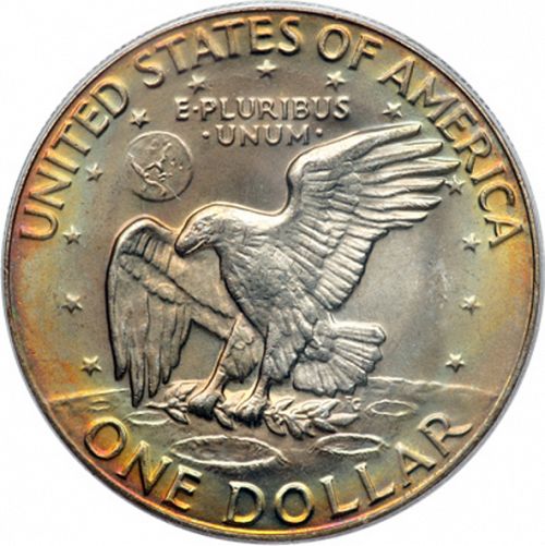 1 dollar Reverse Image minted in UNITED STATES in 1978D (Eisenhower)  - The Coin Database