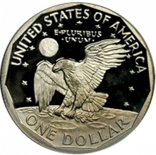 1 dollar Reverse Image minted in UNITED STATES in 1979S (Anthony)  - The Coin Database