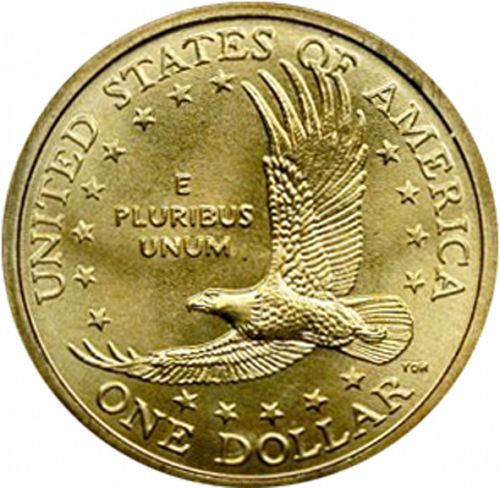 1 dollar Reverse Image minted in UNITED STATES in 2005D (Sacagawea)  - The Coin Database