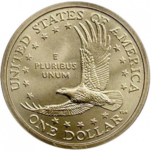 1 dollar Reverse Image minted in UNITED STATES in 2005P (Sacagawea)  - The Coin Database