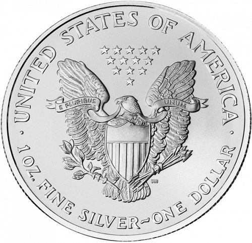Bullion Reverse Image minted in UNITED STATES in 2006 (American Eagle - Silver Dollar)  - The Coin Database