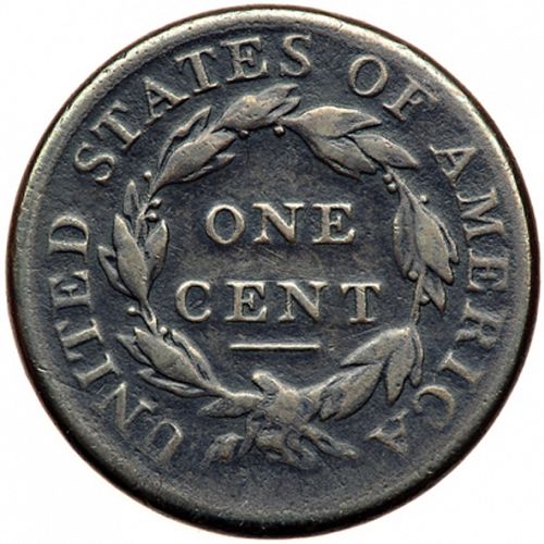 1 cent Reverse Image minted in UNITED STATES in 1808 (Classic Head)  - The Coin Database