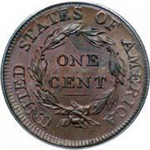 1 cent Reverse Image minted in UNITED STATES in 1810 (Classic Head)  - The Coin Database