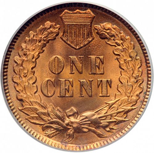 1 cent Reverse Image minted in UNITED STATES in 1892 (Indian Head)  - The Coin Database