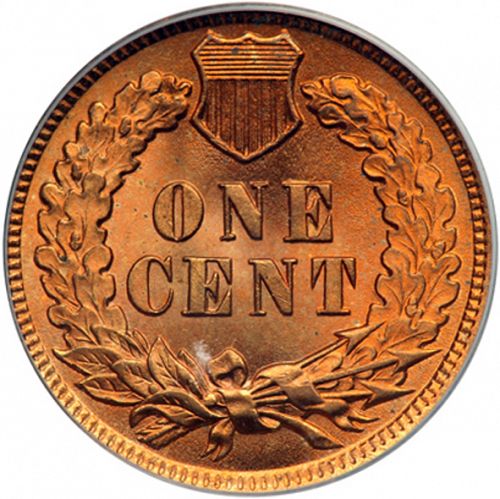 1 cent Reverse Image minted in UNITED STATES in 1903 (Indian Head)  - The Coin Database
