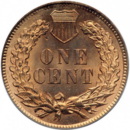 1 cent Reverse Image minted in UNITED STATES in 1906 (Indian Head)  - The Coin Database