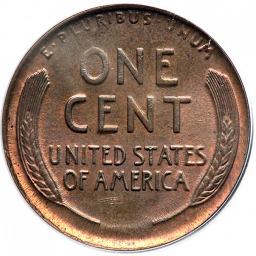 1 cent Reverse Image minted in UNITED STATES in 1911D (Lincoln)  - The Coin Database