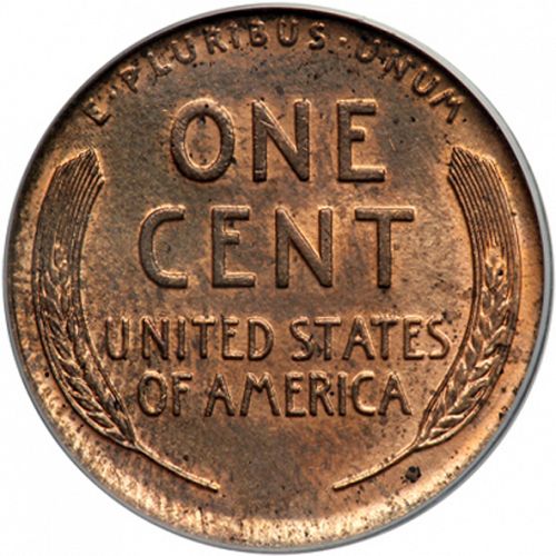 1 cent Reverse Image minted in UNITED STATES in 1911S (Lincoln)  - The Coin Database