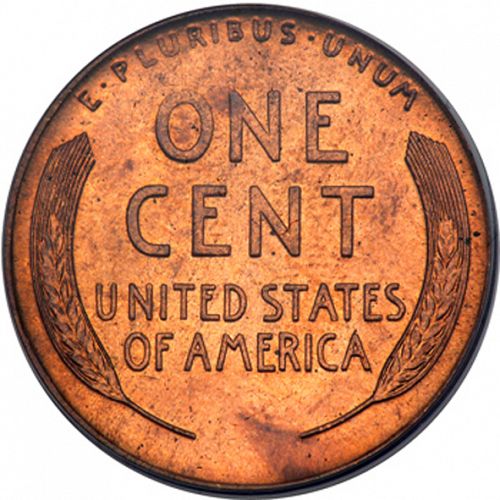 1 cent Reverse Image minted in UNITED STATES in 1913D (Lincoln)  - The Coin Database
