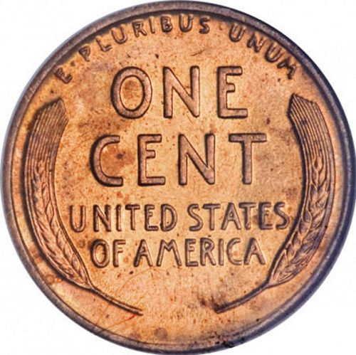 1 cent Reverse Image minted in UNITED STATES in 1916D (Lincoln)  - The Coin Database