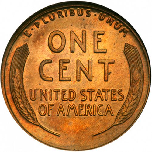 1 cent Reverse Image minted in UNITED STATES in 1916S (Lincoln)  - The Coin Database