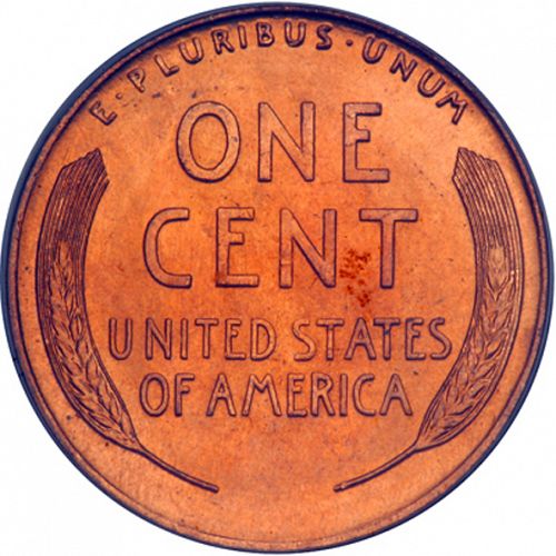 1 cent Reverse Image minted in UNITED STATES in 1917 (Lincoln)  - The Coin Database