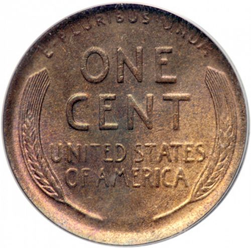 1 cent Reverse Image minted in UNITED STATES in 1919S (Lincoln)  - The Coin Database