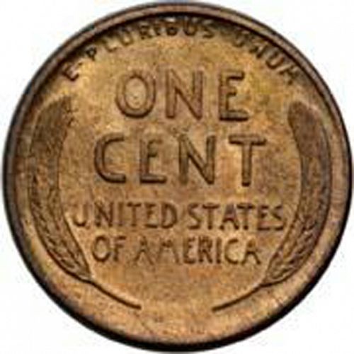 1 cent Reverse Image minted in UNITED STATES in 1921S (Lincoln)  - The Coin Database