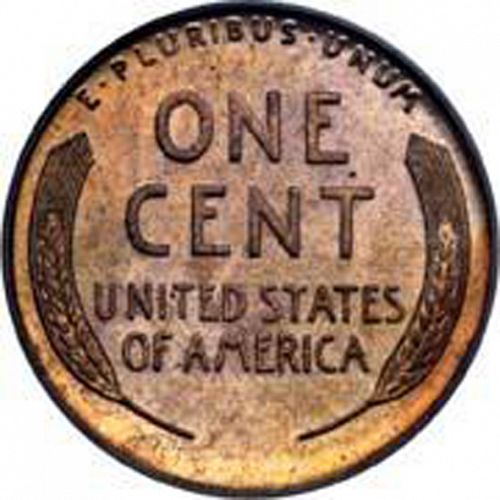 1 cent Reverse Image minted in UNITED STATES in 1924D (Lincoln)  - The Coin Database