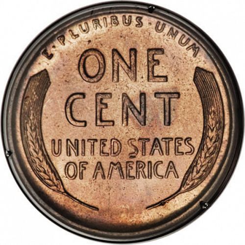 1 cent Reverse Image minted in UNITED STATES in 1927D (Lincoln)  - The Coin Database