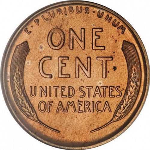 1 cent Reverse Image minted in UNITED STATES in 1928D (Lincoln)  - The Coin Database