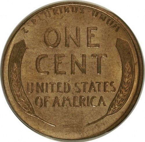 1 cent Reverse Image minted in UNITED STATES in 1929D (Lincoln)  - The Coin Database