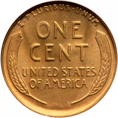 1 cent Reverse Image minted in UNITED STATES in 1938S (Lincoln)  - The Coin Database