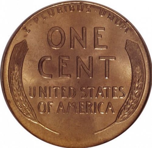 1 cent Reverse Image minted in UNITED STATES in 1942 (Lincoln)  - The Coin Database