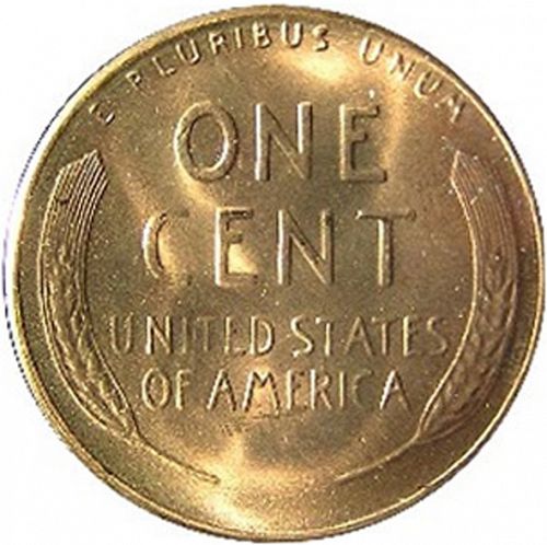 1 cent Reverse Image minted in UNITED STATES in 1951S (Lincoln)  - The Coin Database