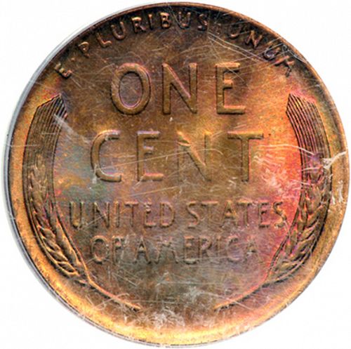 1 cent Reverse Image minted in UNITED STATES in 1956D (Lincoln)  - The Coin Database