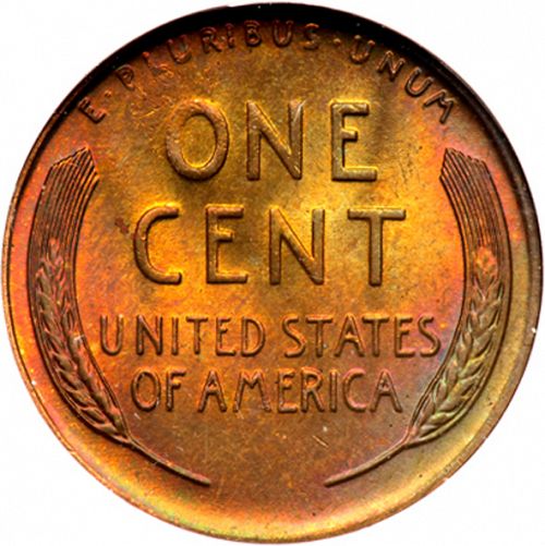 1 cent Reverse Image minted in UNITED STATES in 1957D (Lincoln)  - The Coin Database