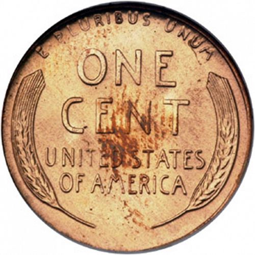 1 cent Reverse Image minted in UNITED STATES in 1958D (Lincoln)  - The Coin Database
