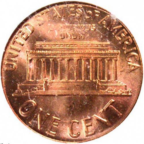 1 cent Reverse Image minted in UNITED STATES in 1963 (Lincoln - Memorial Reverse)  - The Coin Database