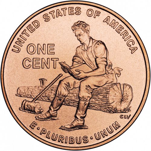 1 cent Reverse Image minted in UNITED STATES in 2009 (Lincoln Bicentennial - Formative Years in Indiana)  - The Coin Database