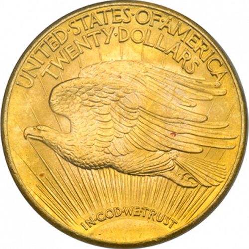 20 dollar Reverse Image minted in UNITED STATES in 1926 (Saint-Gaudens - With motto)  - The Coin Database