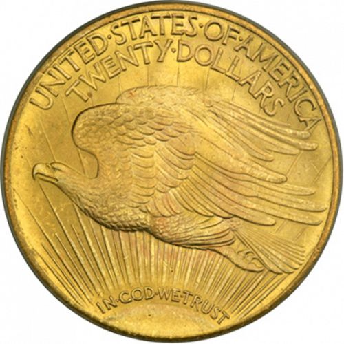 20 dollar Reverse Image minted in UNITED STATES in 1928 (Saint-Gaudens - With motto)  - The Coin Database