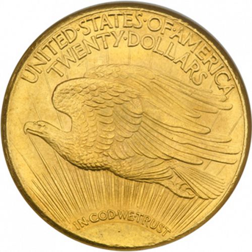 20 dollar Reverse Image minted in UNITED STATES in 1929 (Saint-Gaudens - With motto)  - The Coin Database