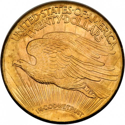 20 dollar Reverse Image minted in UNITED STATES in 1931D (Saint-Gaudens - With motto)  - The Coin Database