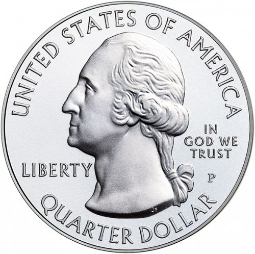 25 cent Obverse Image minted in UNITED STATES in 2013P (White Mountain National Forest)  - The Coin Database