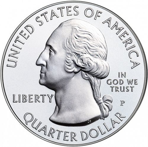 25 cent Obverse Image minted in UNITED STATES in 2013P (Great Basin National Park)  - The Coin Database