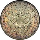 25 cent Reverse Image minted in UNITED STATES in 1910D (Barber)  - The Coin Database