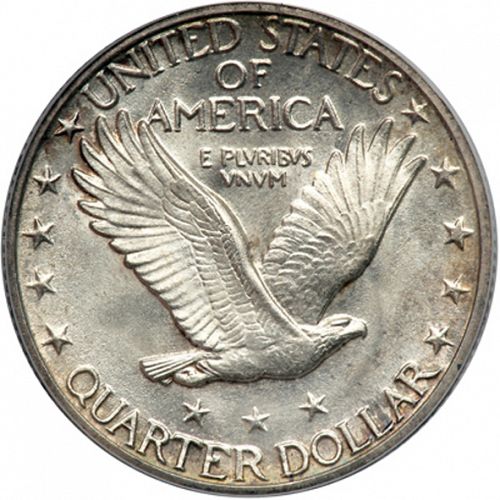 25 cent Reverse Image minted in UNITED STATES in 1929S (Standing Liberty - Type II)  - The Coin Database
