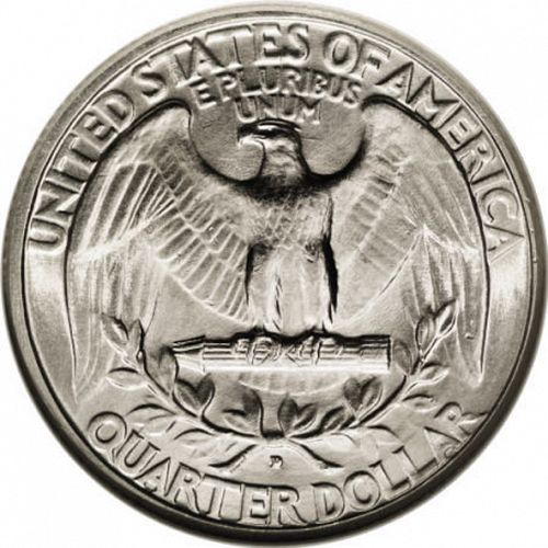 25 cent Reverse Image minted in UNITED STATES in 1932D (Washington)  - The Coin Database