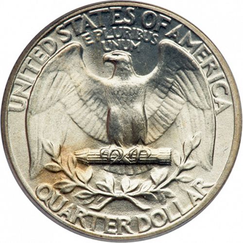 25 cent Reverse Image minted in UNITED STATES in 1934 (Washington)  - The Coin Database