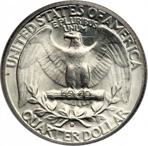 25 cent Reverse Image minted in UNITED STATES in 1934D (Washington)  - The Coin Database