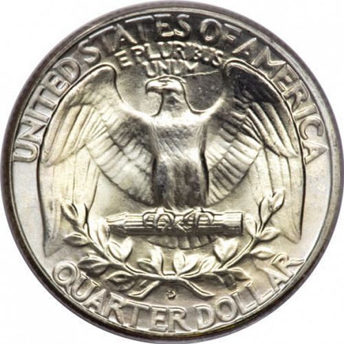 25 cent Reverse Image minted in UNITED STATES in 1941D (Washington)  - The Coin Database