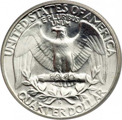 25 cent Reverse Image minted in UNITED STATES in 1942S (Washington)  - The Coin Database