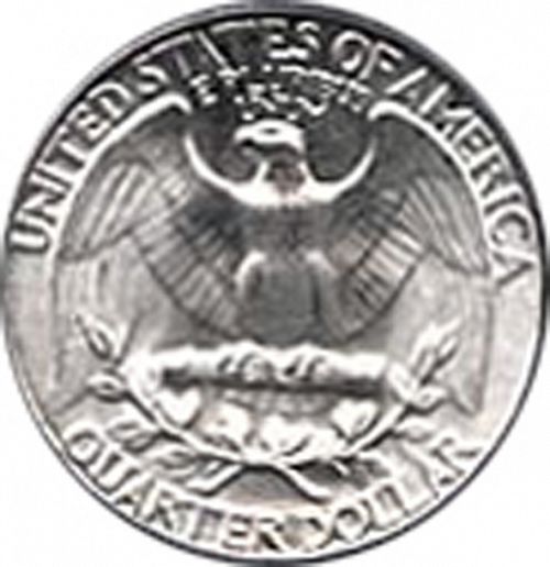 25 cent Reverse Image minted in UNITED STATES in 1943 (Washington)  - The Coin Database