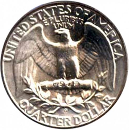 25 cent Reverse Image minted in UNITED STATES in 1944D (Washington)  - The Coin Database