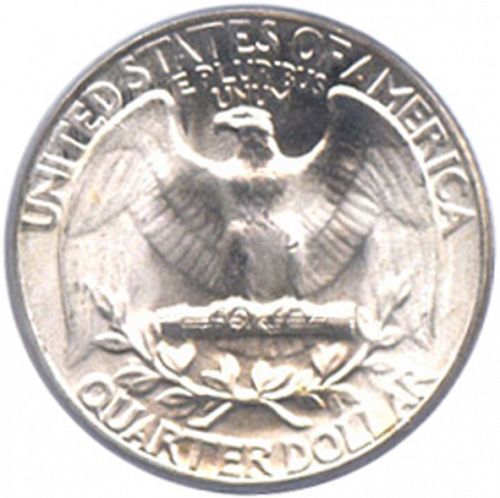 25 cent Reverse Image minted in UNITED STATES in 1945 (Washington)  - The Coin Database