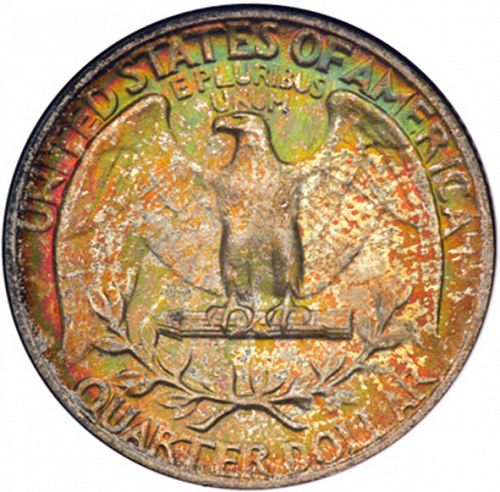 25 cent Reverse Image minted in UNITED STATES in 1947 (Washington)  - The Coin Database