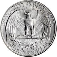 25 cent Reverse Image minted in UNITED STATES in 1947S (Washington)  - The Coin Database