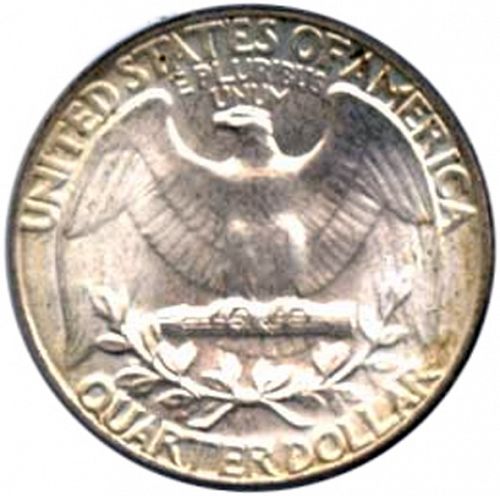 25 cent Reverse Image minted in UNITED STATES in 1948 (Washington)  - The Coin Database