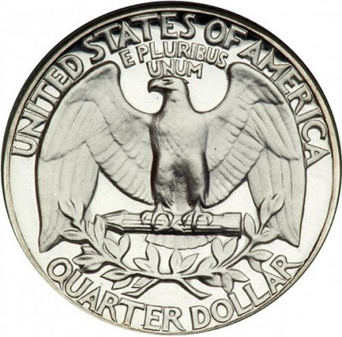 25 cent Reverse Image minted in UNITED STATES in 1950 (Washington)  - The Coin Database